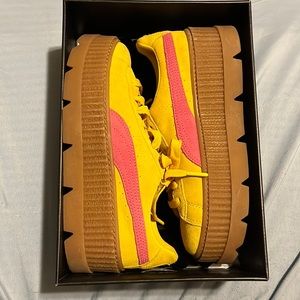 Yellow with Pink Fenty Creepers